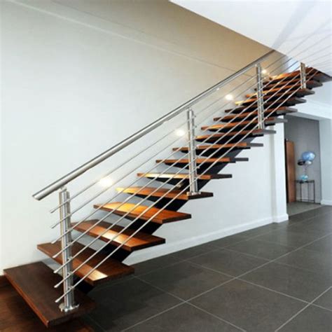 China Modern Commercial Building Interior Use Standoff Glass Railing