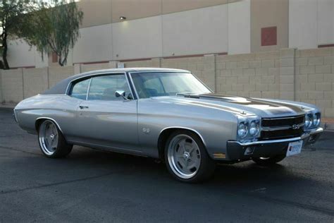 1970 Chevrolet Chevelle Silver With 7793 Miles Available Now For Sale