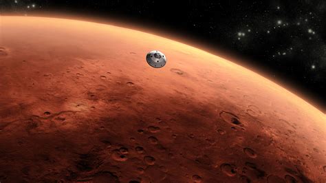 Curiosity Approaching Mars Artists Concept Nasas Mars Exploration