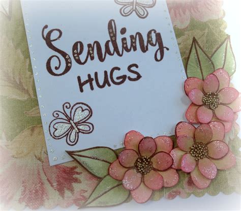 Nanne's Creations: Sending Hugs card-CDD daily