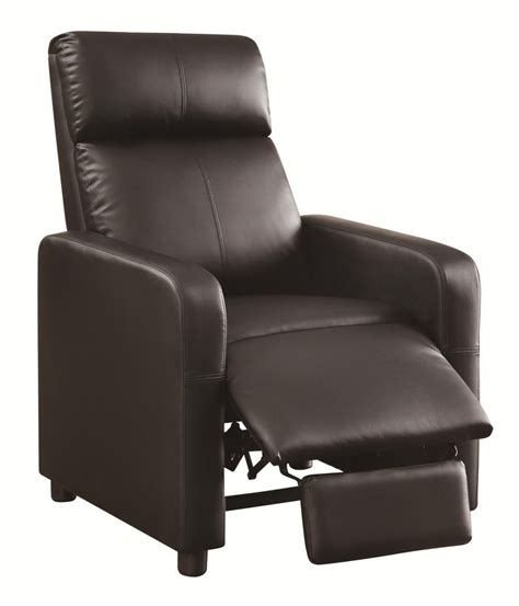 Coaster Toohey Home Theater Seating With Consoles In Black
