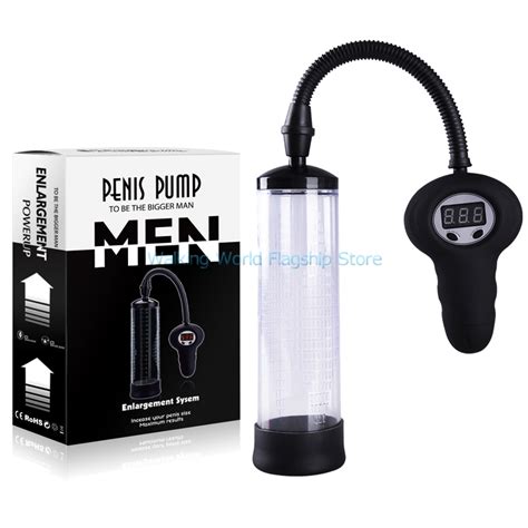 Male Penis Enlarger Pump Electic Power Vacuum Bigger Growth Enhancer Extender Ebay