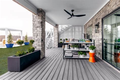 Pictures Of The Hgtv Smart Home 2020 Downstairs Patio And Pergola
