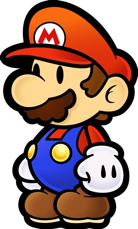 Mario Super Paper Mario Render By Fawfulthegreat64 On Deviantart