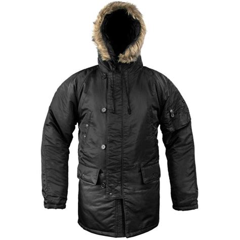 N3b Cold Weather Jacket Black Army And Outdoors