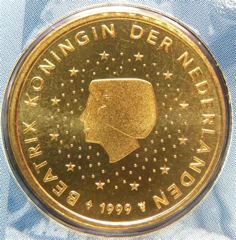 Netherlands 50 Cent Coin 1999 Euro Coins Tv The Online Eurocoins Catalogue