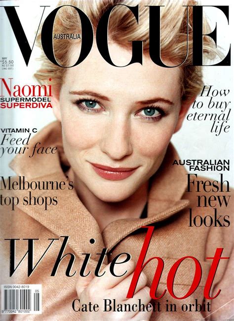 Cate Blanchett Throughout The Years In Vogue