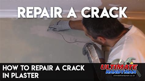 I'll show you the best ways to deal with the four major issues with plaster easily. How to repair a crack in plaster - YouTube