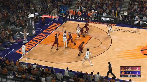 Nba 2k20 Phoenix Suns Vs Cleveland Cavaliers Gameplay Ps4 Hd