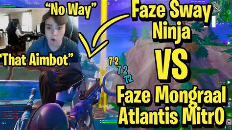 Faze Sway Carries Ninja And Beats Faze Mongraal And Mitr0 To Show Why Hes