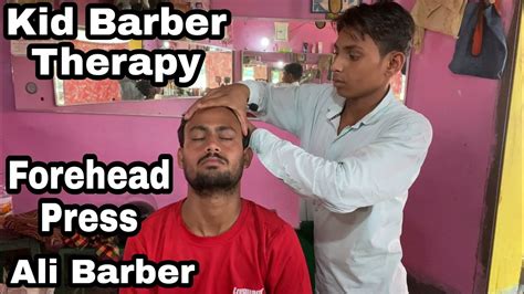 Asmr Sleepy Therapy Head And Upper Body Massage By Indian Street Barber Ali Barber With Comb
