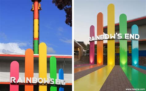 Rainbows End Entrance And Retail Centre Resene Total Colour Awards 2016