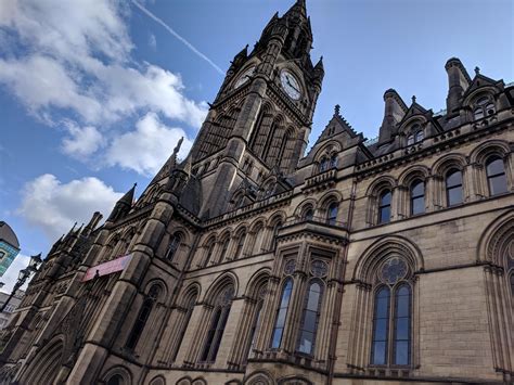 Building Manchester Town Hall Alfred Waterhouse Designed Alot Of
