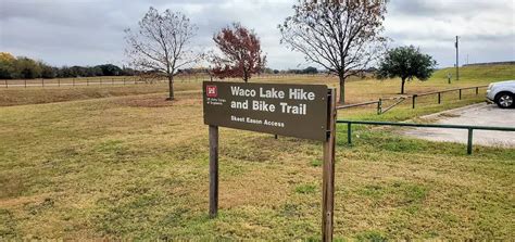 How Long Is The Lake Waco Dam Trail Hike And Bike Trail