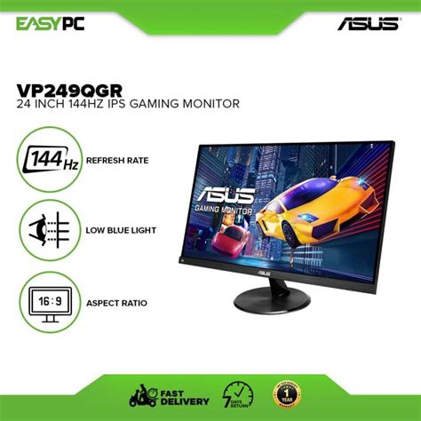 Asus Vp249qgr 24 144hz Ips Gaming Monitor Asus Vp249qgr Gaming