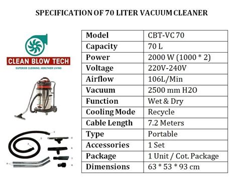 Stainless Steel Single Phase Double Motor Industrial Vacuum Cleaner