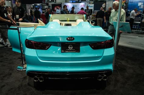 Convertible 2016 Kia Optima Concept Heads To Sema