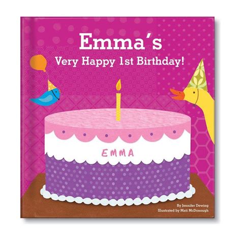 Kids Educational Toys My Very Happy Birthday Personalized Board Book