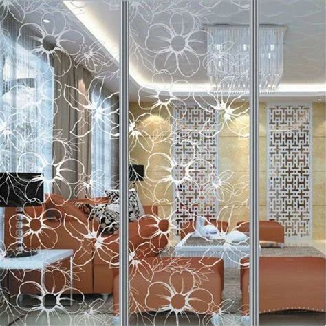 Printed Glass Aluminium Designer Glass Partition For Office Shape Rectangular At Rs 85 Square