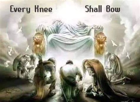 Every Knee Shall Bow To Jesus Jesus Painting Prophetic Art