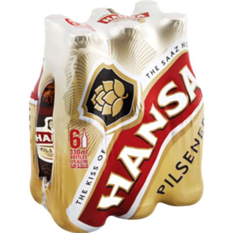 Cfs Home Hansa Pilsener Beer Bottles 24 X 330ml