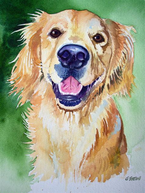 Pin By Raymie Rushing On Golden Love Golden Retriever Painting Dog
