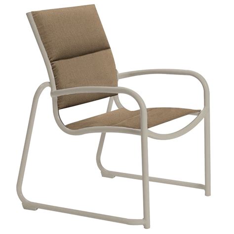 Tropitone Millennia Padded Sling Dining Chair 220424ps