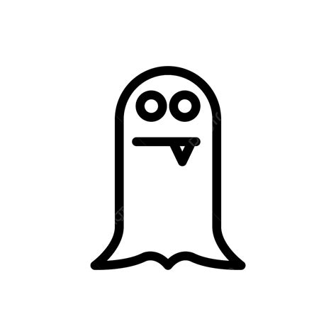 Ghost Clipart Hd Png Ghost Line Vector Icon Line Icons Ghost Icons