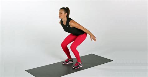 How To Do Jump Squats Popsugar Fitness Squat Workout Bodyweight