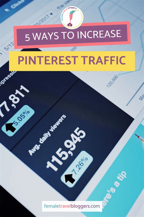 5 Ways To Increase Pinterest Traffic Female Travel Bloggers