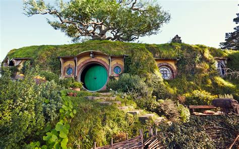 Free Download Wallpaper Hobbit House 2880x1800 Hd Picture Image