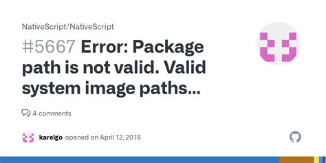 Error Package Path Is Not Valid Valid System Image Paths Are Ository