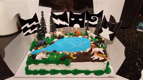 Warrior Cats Cake A Collaboration With Our Local Bakery Cat Cake