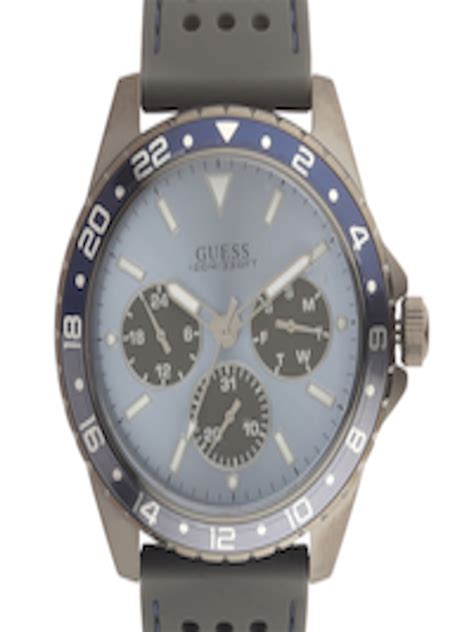 Buy Guess Men Blue Analogue Watch W1108g6 Watches For Men 10893972 Myntra