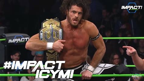 Matt Sydal New Impact Grand Champion Impact Highlights Jan 25th