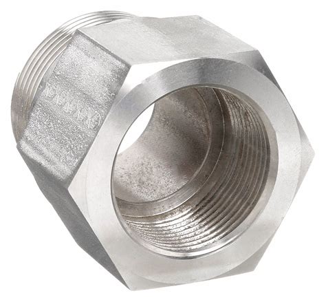Parker 316 Stainless Steel Reducing Adapter Bspp 1 X 12 Pipe Size