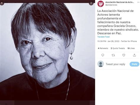 Falleció La Actriz Mexicana Graciela Orozco A Los 86 Años Infobae