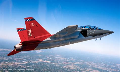 Boeing Begins Production On Us Air Force T 7a Red Hawk Trainer