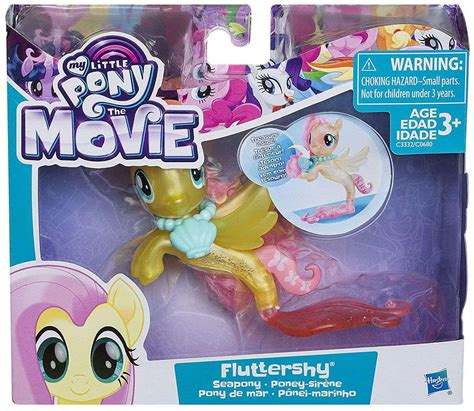 My Little Pony The Movie Fluttershy Seapony Figure Loose Hasbro Toys