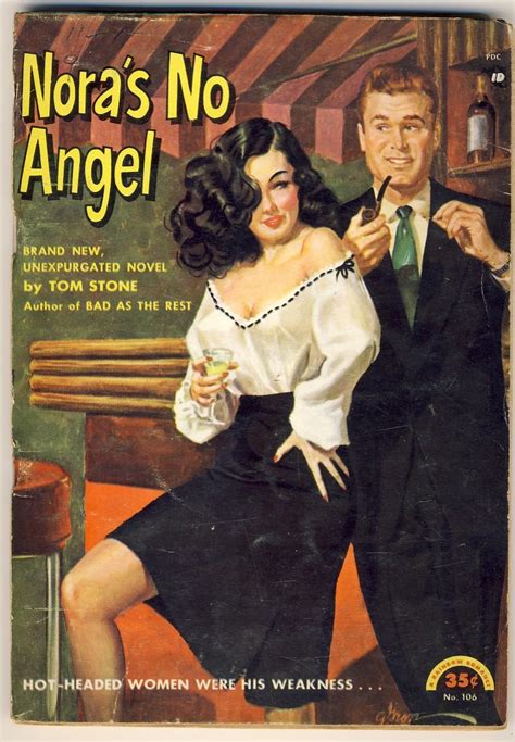 Nora S No Angel By Stone Tom Near Vg Digest 1951 First Edition