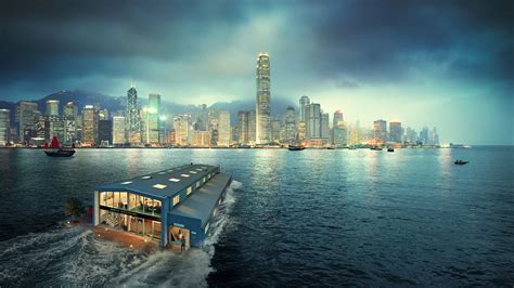 Wallpaper Hong Kong Cityscape 4k World 9209