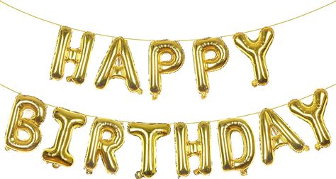 Magic Season Balloon Banneraluminum Foil Letters 16″ Happy Birthday