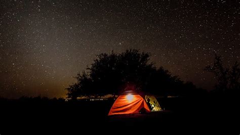 Camping Under A Starry Night Sky Stars Nights Sky Camping Tents