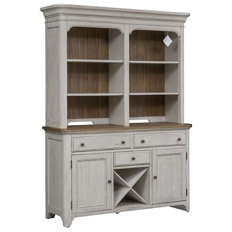 Liberty Furniture Farmhouse Reimagined 652 Dr Hb Relaxed Vintage Hutch