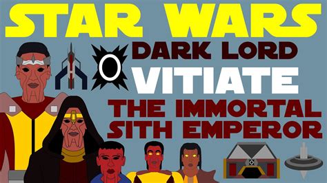 Star Wars Legends Tenebrae Dark Lord Vitiate Immortal Sith Emperor
