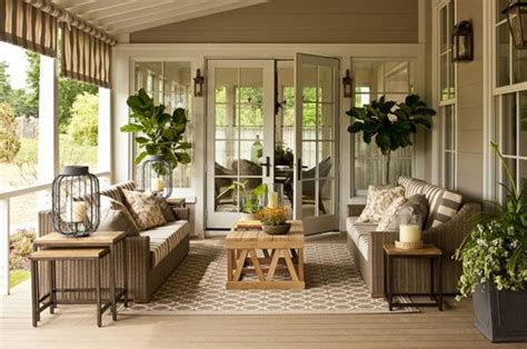 The front porch is perhaps, the most prominent part of the outdoor decor of your home. 36 Comfy And Relaxing Screened Patio And Porch Design Ideas - DigsDigs