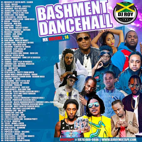 dj roy bashment dancehall mix vol 14 mixtape mixtapechaos