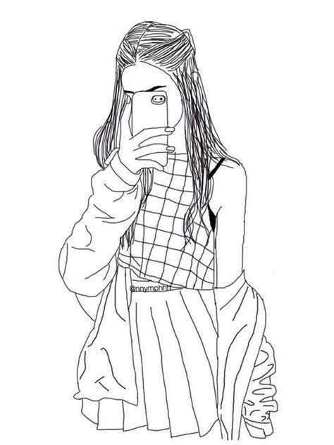 By doing this activity kids learn to select paints when it comes to girls, they should be very beautiful and girlish. Hipster Girl Coloring Pages at GetColorings.com | Free ...