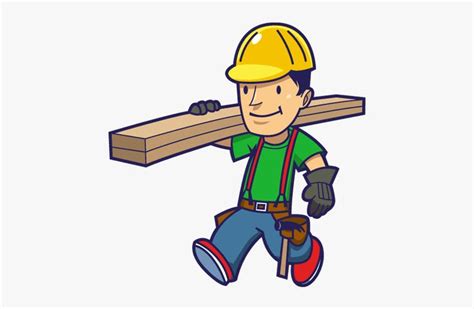 Png Builders At Work Clipart Construction Worker Building