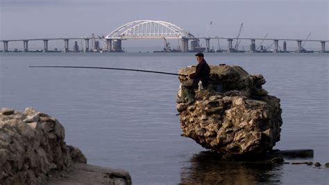 Putin Cements Russian Hold On Crimea With Opening Of Bridge The New